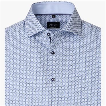 VENTI HAI PRINT SHIRT - BLUE