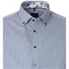 VENTI B.D. CITY STRIPE SHIRT - BLUE