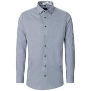 VENTI B.D. CITY STRIPE SHIRT - BLUE