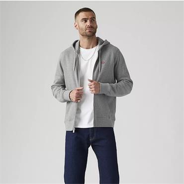 LEVI'S CORE NG ZIP UP HOODIE - GREY
