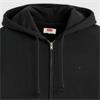 LEVI'S ORIGINAL HM ZIP-UP HOODIE - BLACK