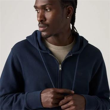 LEVI'S ORIGINAL HM ZIP-UP HOODIE - NAVY