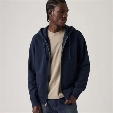 LEVI'S ORIGINAL HM ZIP-UP HOODIE - NAVY