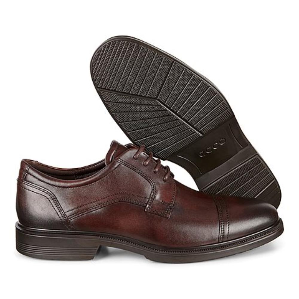 ECCO LISBON SHOE BROWN Lavins Menswear Sligo Ireland