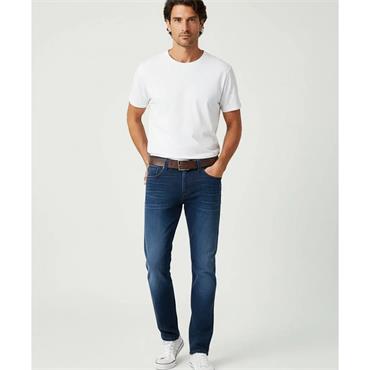 ALBERTO PIPE PREMIUM REGULAR FIT JEANS - DARK BLUE