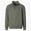CASA MODA 1/2 ZIP SWEATSHIRT - GREEN