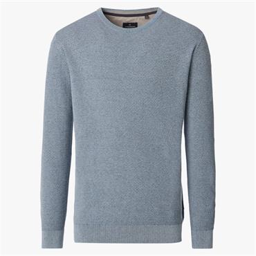 CASA MODA CREW NECK JUMPER - BLUE
