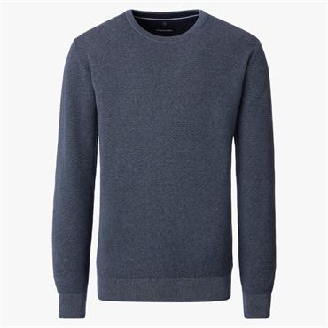 CASA MODA CREW NECK JUMPER - NAVY