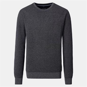 CASA MODA ROUNDNECK JUMPER - CHARCOAL