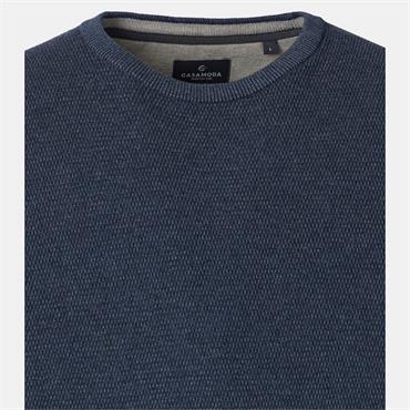 CASA MODA ROUNDNECK JUMPER - NAVY