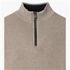 CASA MODA 1/2 ZIP SWEATER - BEIGE