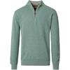 CASA MODA 1/2 ZIP SWEATER - GREEN