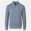 CASA MODA 1/2 ZIP JUMPER - BLUE