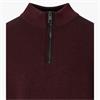 CASA MODA 1/2 SWEATER - BURGUNDY