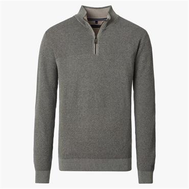 CASA MODA 1/2 SWEATER - GREEN