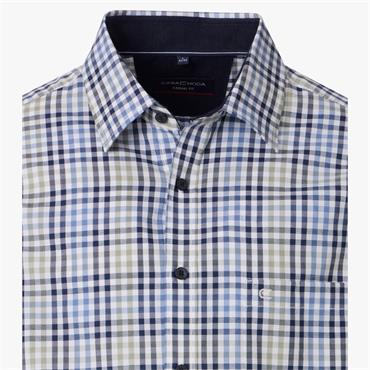 CASA MODA KENT CHECK SHIRT - BLUE