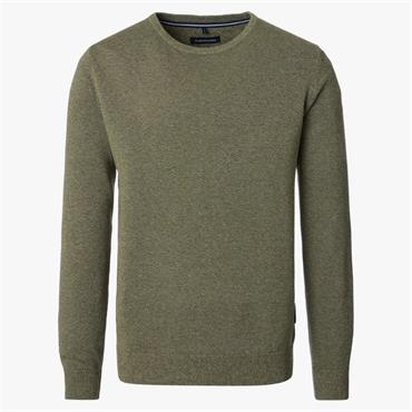 CASA MODA CREWNECK SWEATER - GREEN