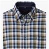 CASA MODA B.D. CASUAL CHECK SHIRT - GREEN