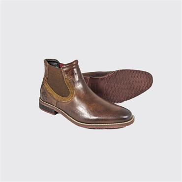DUBARRY SANTOS SLIP-ON BOOT - BROWN