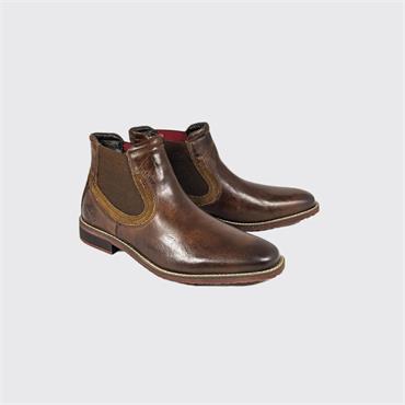 DUBARRY SANTOS SLIP-ON BOOT - BROWN