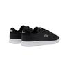 LACOSTE CARNABY SET LEATHER SNEAKERS - BLACK