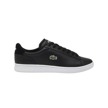 LACOSTE CARNABY SET LEATHER SNEAKERS - BLACK