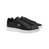 LACOSTE CARNABY SET LEATHER SNEAKERS - BLACK