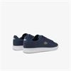 LACOSTE CARNABY SET LEATHER SNEAKERS - NAVY