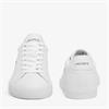LACOSTE LEROND SET LEATHER SNEAKERS - WHITE