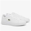 LACOSTE LEROND SET LEATHER SNEAKERS - WHITE