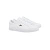 LACOSTE POWERCOURT LEATHER SNEAKERS - WHITE