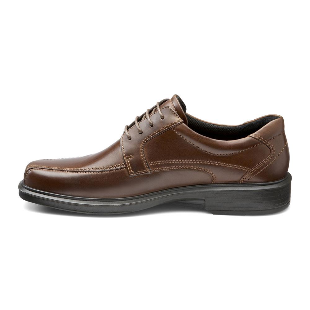 ECCO HELSINKI LACE SHOE - BROWN | Lavins Menswear | Sligo | Ireland