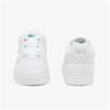 LACOSTE COURTCAGE SET LEATHER SNEAKERS - WHITE