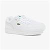 LACOSTE COURTCAGE SET LEATHER SNEAKERS - WHITE