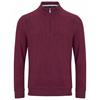 DG'S DRIFTER 1/2 ZIP SWEATSHIRT - BURGUNDY