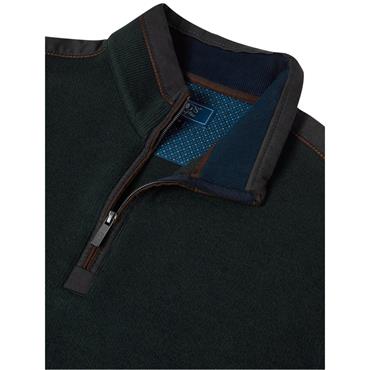 DG'S DRIFTER 1/2 ZIP SWEATSHIRT - GREEN