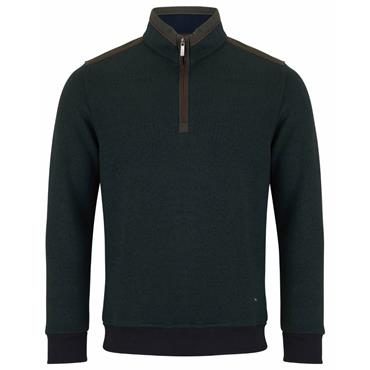 DG'S DRIFTER 1/2 ZIP SWEATSHIRT - GREEN