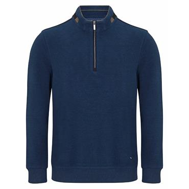 DG'S DRIFTER 1/2 ZIP SWEATSHIRT - BLUE