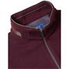 DG'S DRIFTER 1/2 ZIP SWEATSHIRT - BURGUNDY