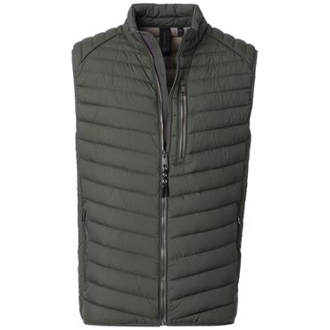 CASA MODA LIGHT WEIGHT GILET - GREEN