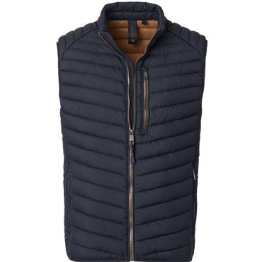 CASA MODA LIGHT WEIGHT GILET - NAVY
