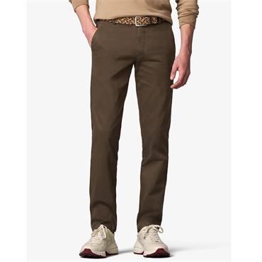 MEYER NEW YORK MODERN FIT CHINO - BROWN