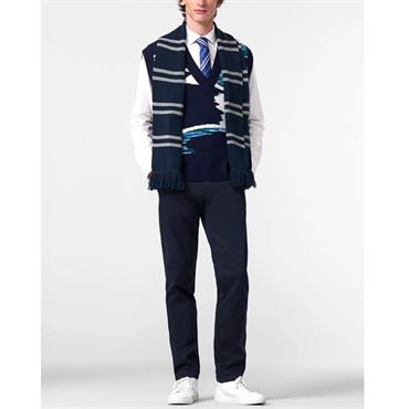 MEYER NEW YORK MODERN FIT CHINO - NAVY