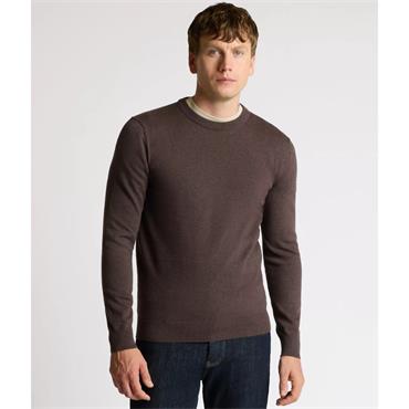 REMUS UOMO CREW NECK SWEATER - BURGUNDY