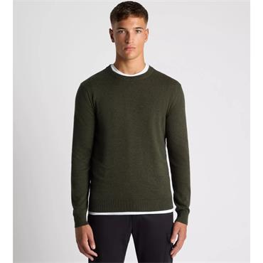 REMUS UOMO CREW NECK SWEATER - GREEN