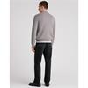 REMUS UOMO LS POLO SWEATER - GREY