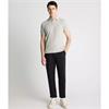 REMUS UOMO KNIT POLO SHIRT - GREY