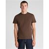 REMUS UOMO CREW NECK T-SHIRT - BROWN