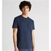 REMUS UOMO JERSEY SLUB T-SHIRT - NAVY