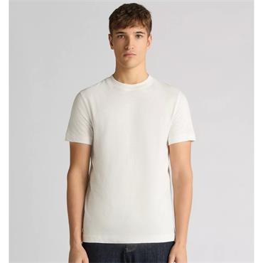 REMUS UOMO JERSEY SLUB T-SHIRT - WHITE